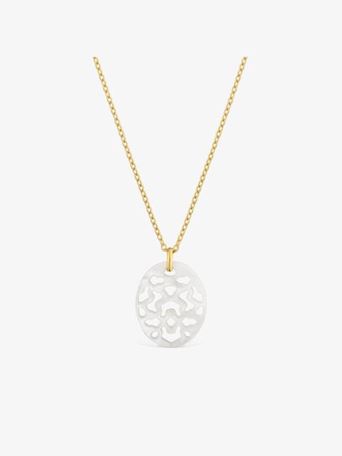 TOUS 9kt gold and mother-of-pearl Necklace TOUS Kaos Nacar