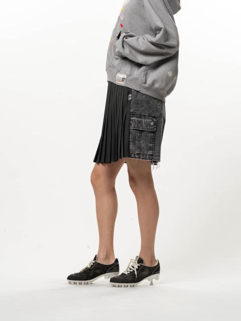 Maison MIHARAYASUHIRO Combined Skirt Cargo Shorts