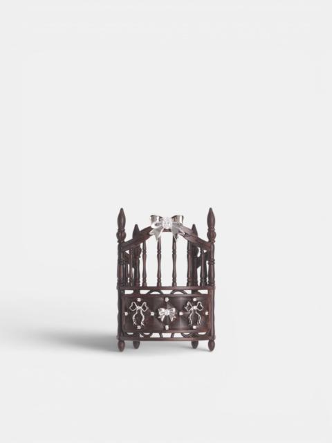 ASHLEY WILLIAMS Wood Doll House Cuff Bracelet