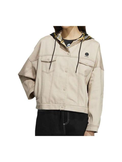 adidas (WMNS) adidas Neo CESP Jackets 'Beige' IA6892