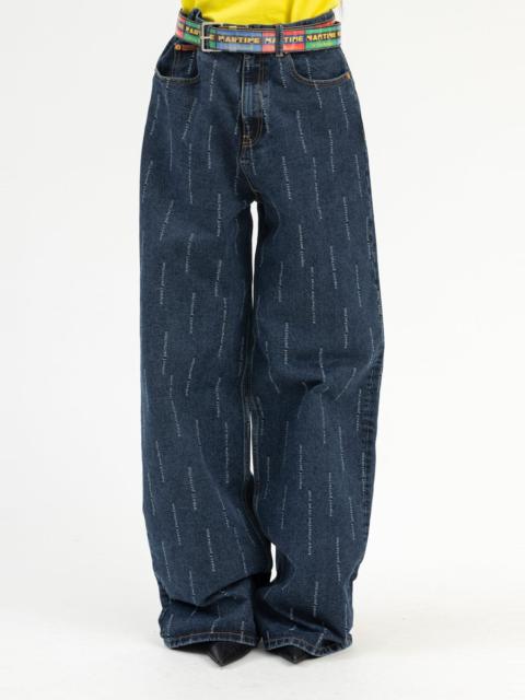 MID WASH / EXPECT PERFECTION WIDE LEG JEANS