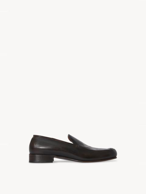 The Row Flynn Loafer in Leather