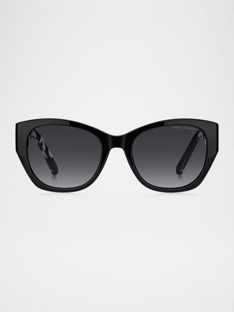 Marc Jacobs Acetate Rectangle Sunglasses