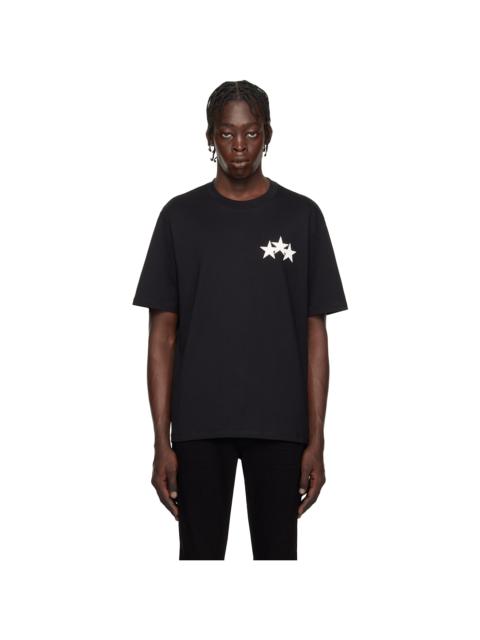 AMIRI Black Three Star T-shirt