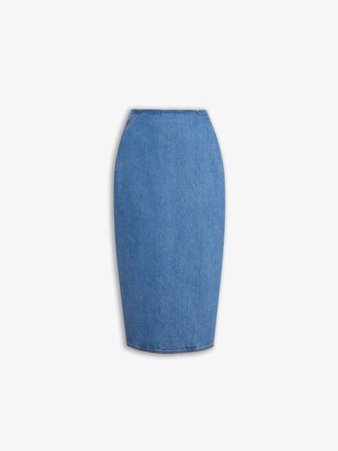 Alaïa PENCIL DENIM SKIRT