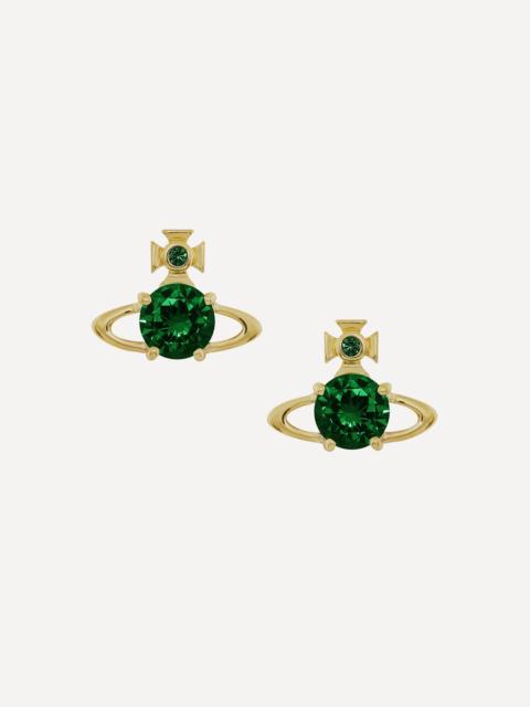 Vivienne Westwood Gold-Tone Reina Stud Earrings