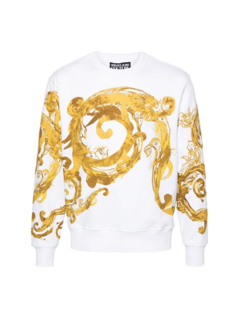 VERSACE JEANS COUTURE baroque-print sweatshirt