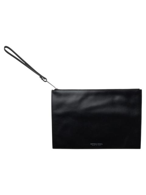 Bottega Veneta Bottega Veneta Men's Leather Pouch Black