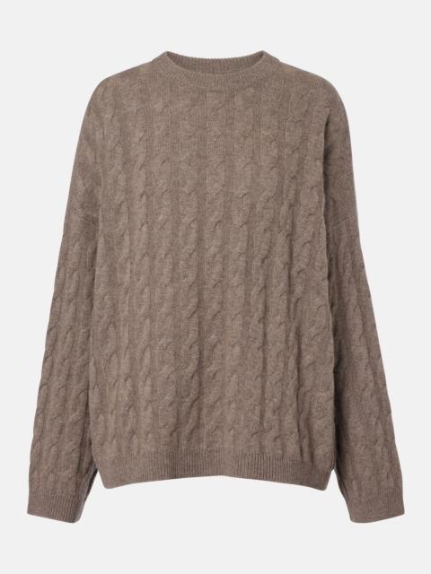 LISA YANG Seymour cable-knit cashmere sweater