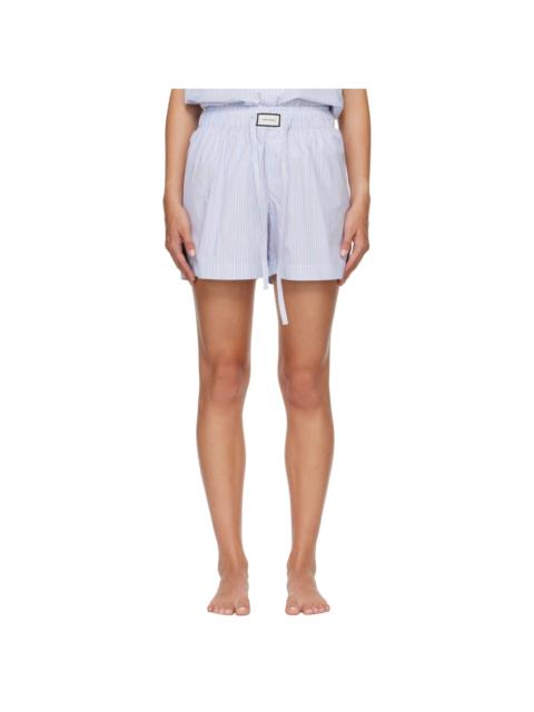 entire studios Blue Pyjama Shorts