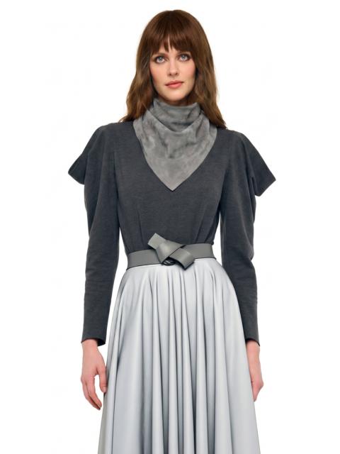 NORMA KAMALI TRIANGLE SCARF 25"