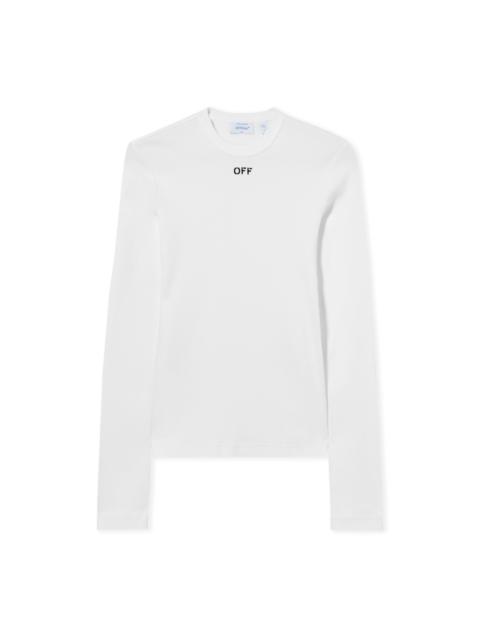 Off-White Co Off Stamp Rib L/S Crew