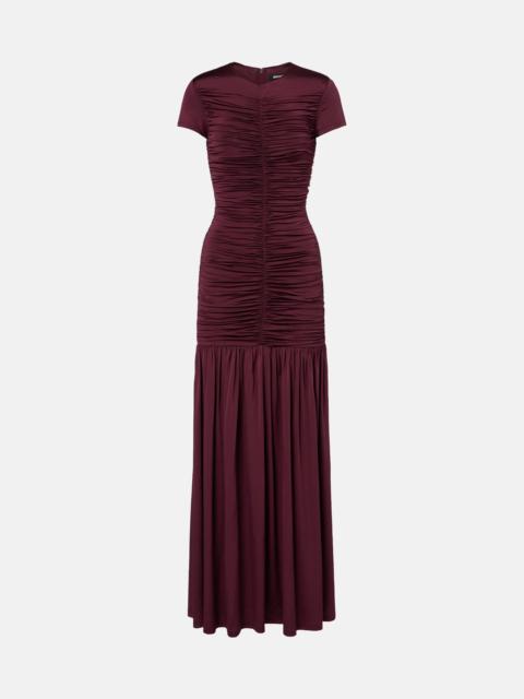 ROTATE Ruched gown