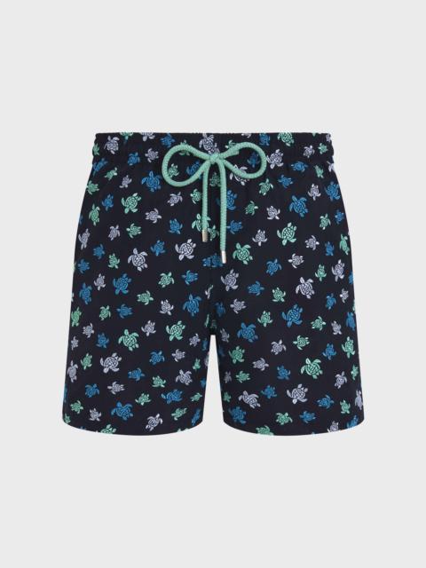 Vilebrequin MEN EMBROIDERED SWIM TRUNKS MICRO RONDE DES TORTUES - LIMITED EDITION