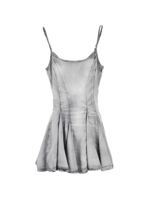 Diesel pleated mini dress