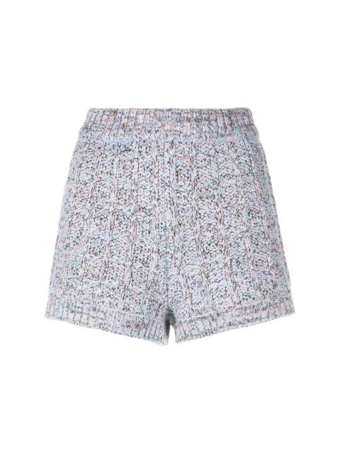 Missoni chunky-knit shorts