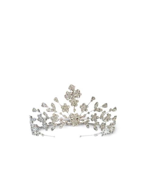 Miriam crystal-embellished tiara headband