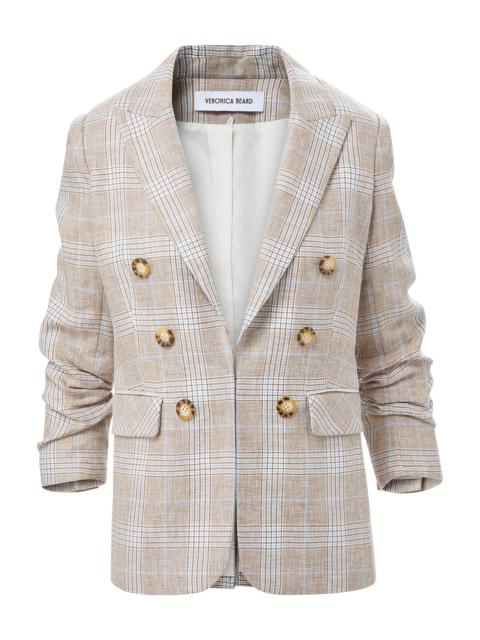 VERONICA BEARD BEACON LINEN DICKEY JACKET