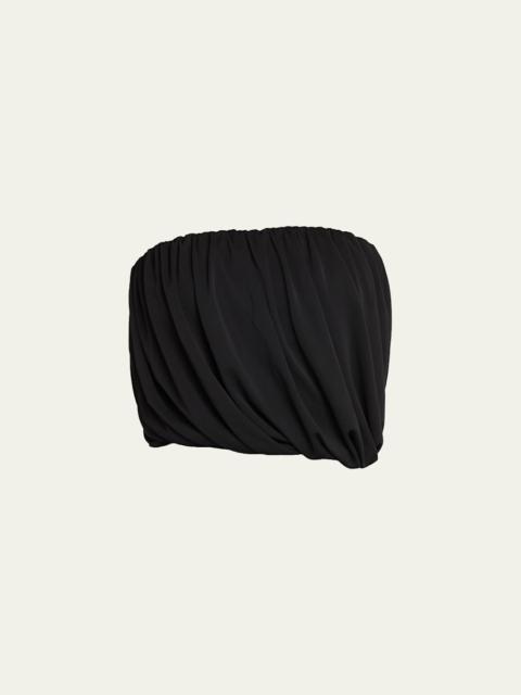 Cinq à Sept Calden Draped Strapless Top