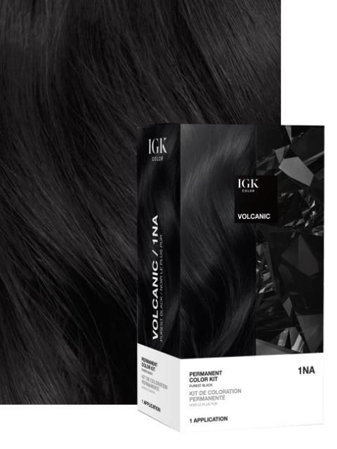 IGK Hair Permanent Color Kit - Black Shades