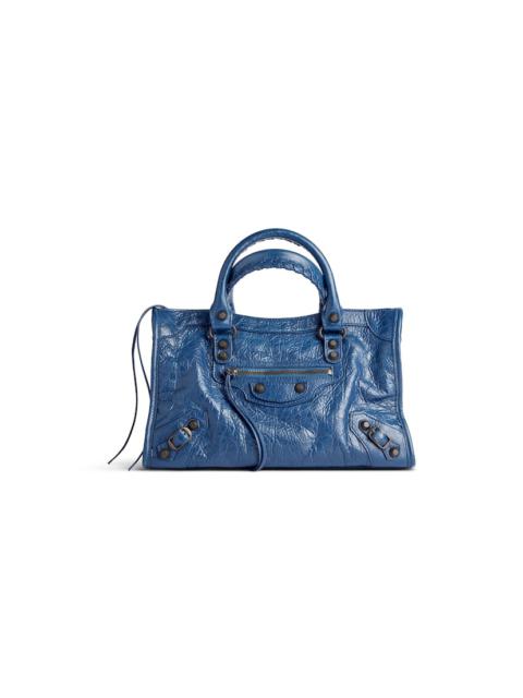BALENCIAGA Women's Le City Small Bag in Blue