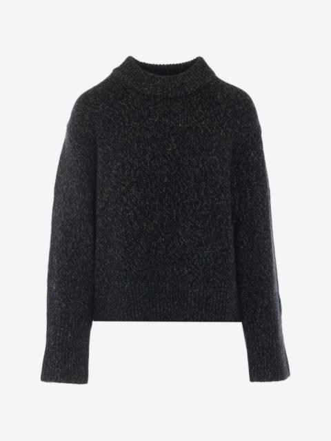LISA YANG Tarie Sparkle high-neck sweater