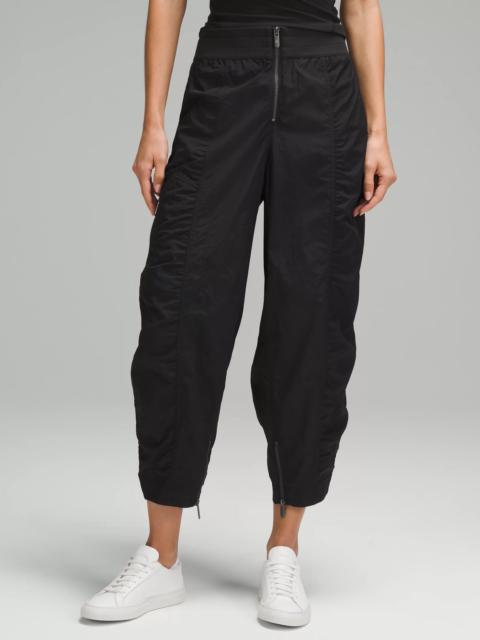 lululemon Front-Zip Mid-Rise Ruched Crop
