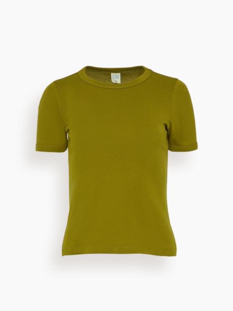 FLORE FLORE Car Tee in Pickle