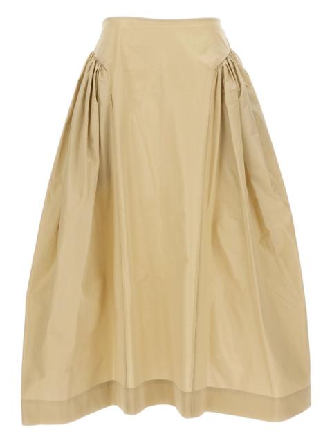Simone Rocha pleated midi skirt