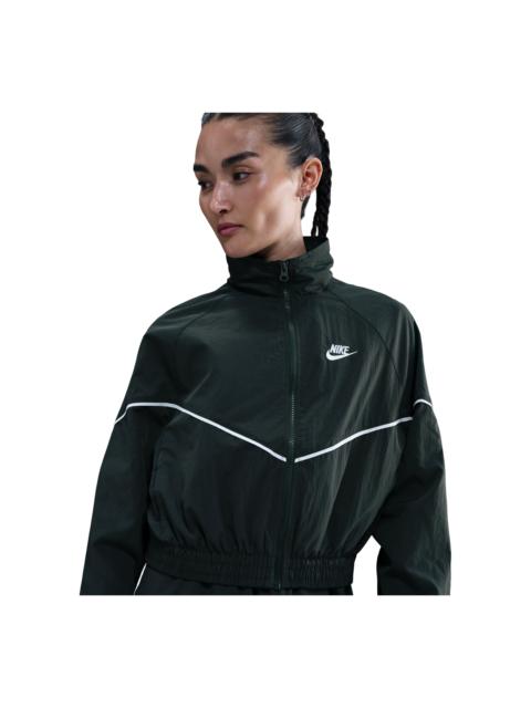 Nike (WMNS) Nike Windrunner Oversized Woven Jacket 'Seaweed Sail' IM8028-390