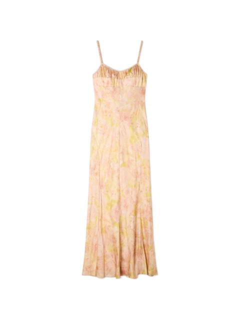 slim fit dress slacks Cynthia Rowley Leaf Print Dress M – OMNIA