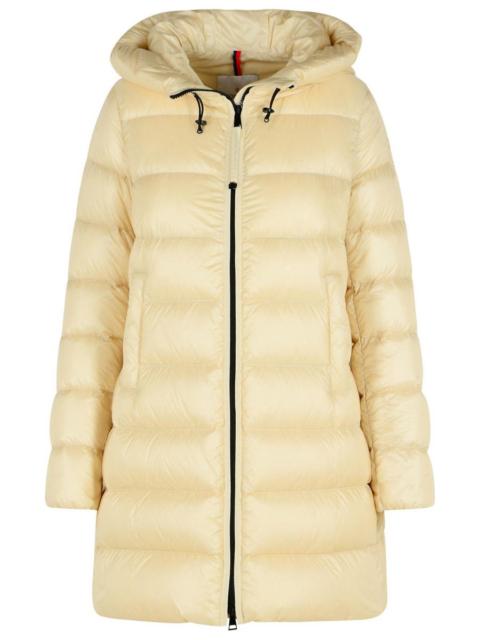 Moncler Suyenne' Ivory Polyamide Coat