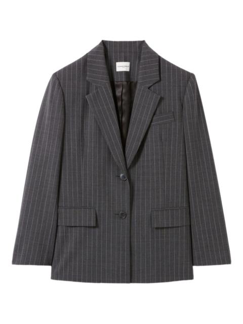Claudie Pierlot pinstripe single-breasted blazer