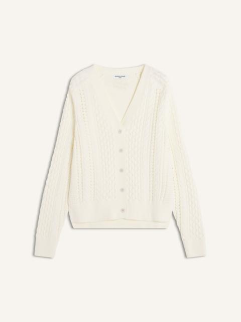 CABLE KNIT CARDIGAN