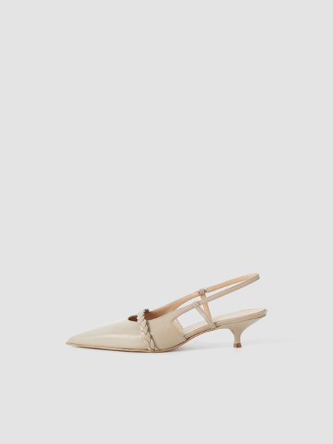 JOSEPH Anisa Patent Leather Slingback Shoes