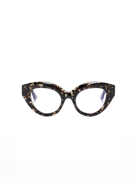Kuboraum K35 cat-eyes frame glasses