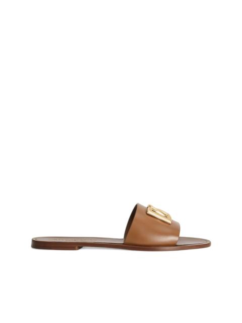 Dolce & Gabbana leather slippers