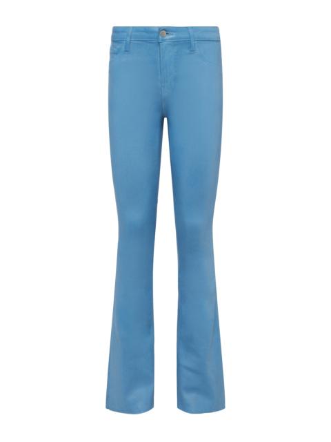 L'AGENCE Ruth Coated Straight-Leg Jean