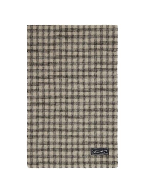 mfpen Gray Wool Scarf