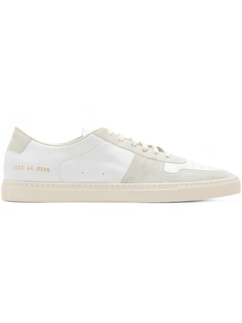 Common Projects Common Projects BBall Low White Leather Suede