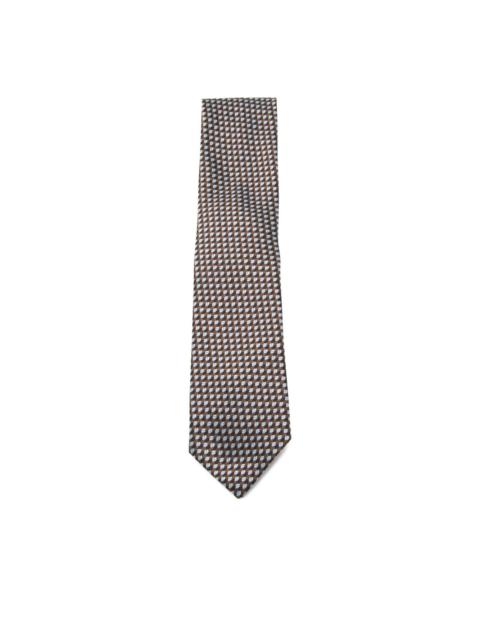 ZEGNA geometric-pattern tie