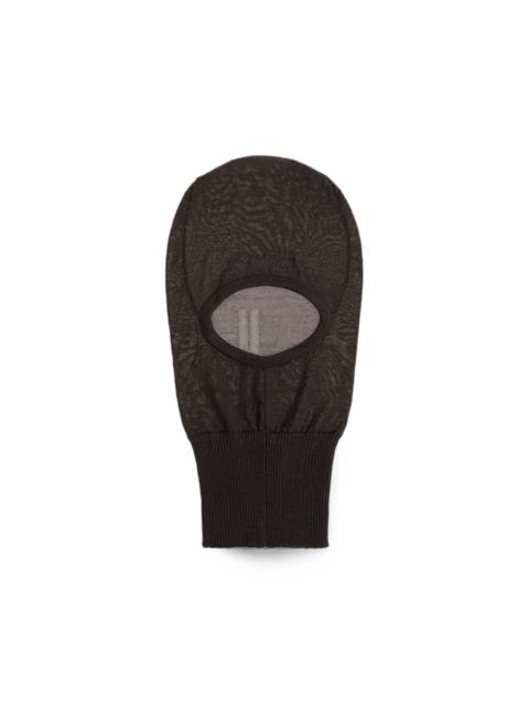 Rick Owens fine-knit cashmere balaclava