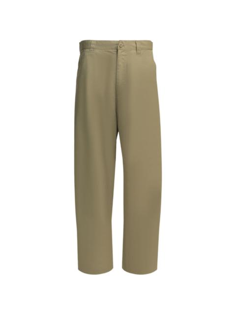 Carhartt WIP logo-patch straight-leg trousers