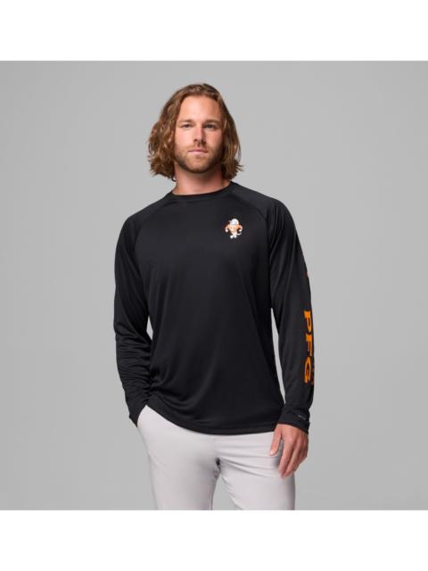 Columbia Men's Collegiate PFG Terminal Tackle Long Sleeve Shirt - Tennessee
