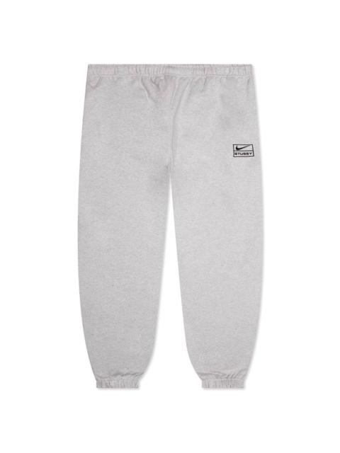 Nike NIKE X STÜSSY FLEECE PANT - GREY HEATHER