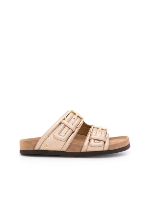 Valentino Fussbet double-strap slides