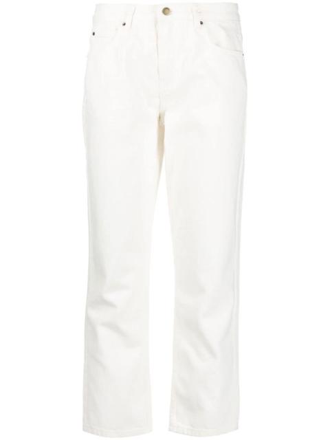 ba&sh mid-rise cropped jeans