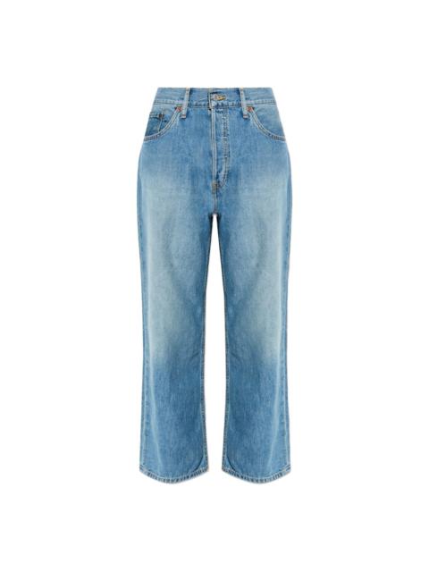 wide-leg jeans