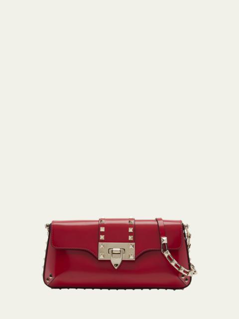 Valentino Rockstud Small Leather Clutch Bag