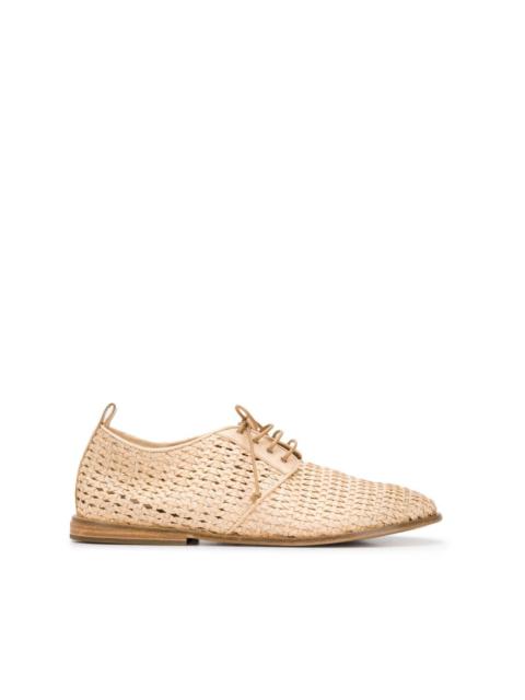 woven Derby shoes